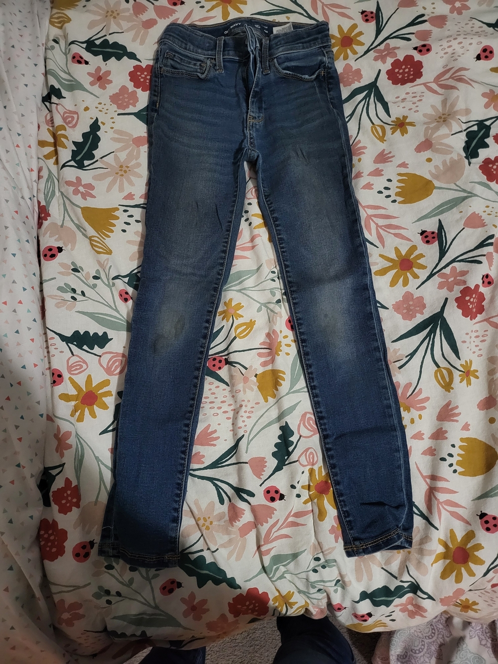 Old Navy Dark Blue Slim Stretch Jeans for Kids